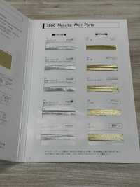 3600-2F 3600 메탈릭 바이폴드 테이프[리본 / 테이프 / 코드] STAR BRAND(호시카) 서브 사진