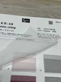 KR-48 모노 크림프[원단] Kyara Fabric 서브 사진