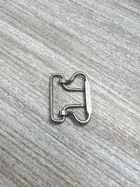 W-2PB25 2-바늘 버클, 25mm, 철제[버클 / 고리] 아사히지퍼(Asahi Fastener) 서브 사진