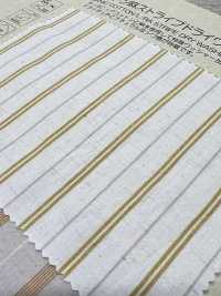 BC3581 OGN 리넨 리넨 스트라이프 드라이워시드[원단] COSMO TEXTILE 서브 사진