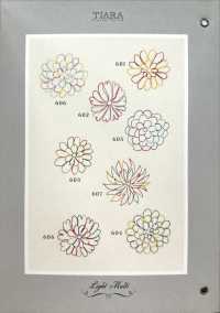 FUJIX-SAMPLE-21 티아라 샘플 카드[샘플북] FUJIX 서브 사진