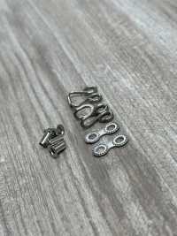 W-A2CH A-2 칼라 후크 세트(아이릿 와셔 6mm/8mm)[버클 / 고리] 아사히지퍼(Asahi Fastener) 서브 사진