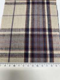 SB43270 와이드 폭 60/2 샤기 체크[원단] SHIBAYA 서브 사진