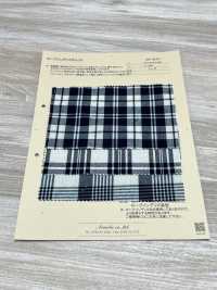 AN-9274 로프 인디고 체크[원단] ARINOBE CO., LTD. 서브 사진