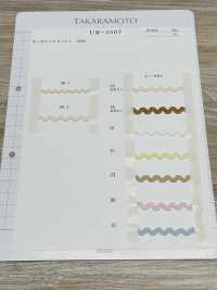 UR-3507 오가닉 코튼 산길[리본 / 테이프 / 코드] UNITED RIBBONS 서브 사진