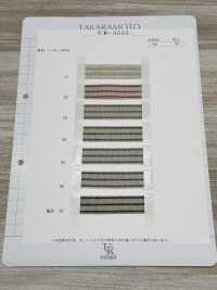 UR-3555 리넨 스트라이프[리본 / 테이프 / 코드] UNITED RIBBONS 서브 사진