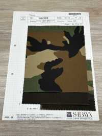 SB2709 치노 천 피그먼트 위장 프린트[원단] SHIBAYA 서브 사진