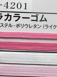 UR-4201 라이크라 컬러 탄성 밴드[리본 / 테이프 / 코드] UNITED RIBBONS 서브 사진