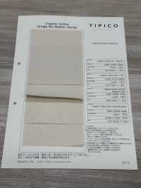 OGN-2996-KBW 세탁된 유기 웨더 천[원단] TIPICO(쿠와무라 텍스타일) 서브 사진