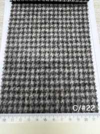 85352 리 울 샴브레이 섀기 체크[원단] 파리카(PARICA) 서브 사진