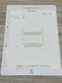 UR-3573 리넨 메탈릭 스트라이프[리본 / 테이프 / 코드] UNITED RIBBONS 서브 사진