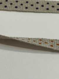 UR-3575 리넨 도트 프린트[리본 / 테이프 / 코드] UNITED RIBBONS 서브 사진