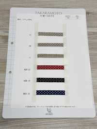 UR-3575 리넨 도트 프린트[리본 / 테이프 / 코드] UNITED RIBBONS 서브 사진