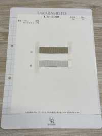 UR-3590 리넨 글리터 테이프[리본 / 테이프 / 코드] UNITED RIBBONS 서브 사진