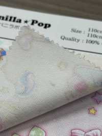 AP51203 인쇄된 옥스포드 바닐라 팝[원단] COSMO TEXTILE 서브 사진