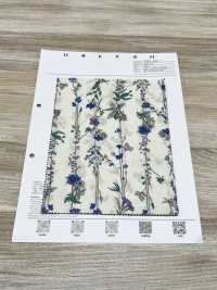 3025-650-1 60 잔디 수직 흐르는 꽃 [아울렛][원단] 홋코(HOKKOH) 서브 사진
