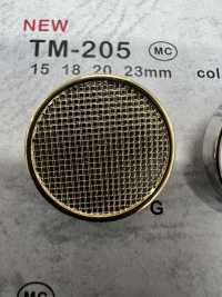 TM-205 금속 단추, 뒷발, 가장자리 DAIYA BUTTON 서브 사진