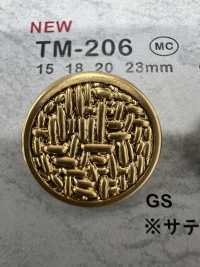 TM-206 금속 단추, 뒷발, 가장자리 DAIYA BUTTON 서브 사진