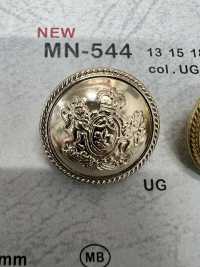 MN-544 엠블럼 메탈 버튼 백풋 엣지[단추] DAIYA BUTTON 서브 사진