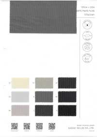 22102G 마이크로 스트라이프 스트레치[원단] 사사키셀름(SASAKI SELLM) 서브 사진