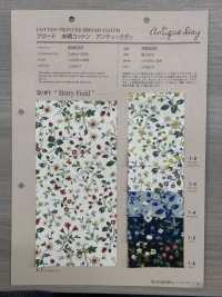 850525 세븐베리® 브로드클로스 코튼 앤틱 데이 베리 필드[원단] VANCET 서브 사진