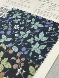 850531 세븐베리® 론 무표백 코튼, 멜랑콜리 플라워, 블랙베리[원단] VANCET 서브 사진