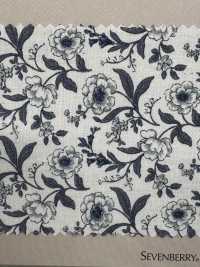 850533 세븐베리® 론 무표백 코튼 멜랑콜리 플라워 모란[원단] VANCET 서브 사진