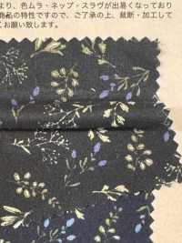 850534 세븐베리® 론 무표백 코튼, 멜랑콜리 플라워, 야생화[원단] VANCET 서브 사진