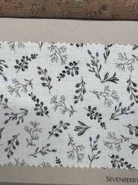 850534 세븐베리® 론 무표백 코튼, 멜랑콜리 플라워, 야생화[원단] VANCET 서브 사진