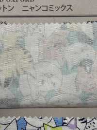 850536 세븐베리® 옥스포드 무표백 코튼 냥 코믹스[원단] VANCET 서브 사진