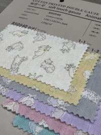 850540 세븐베리® 더블 거즈 소프트터치 거즈 애니멀[원단] VANCET 서브 사진