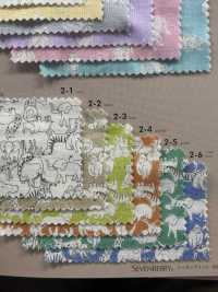 850540 세븐베리® 더블 거즈 소프트터치 거즈 애니멀[원단] VANCET 서브 사진