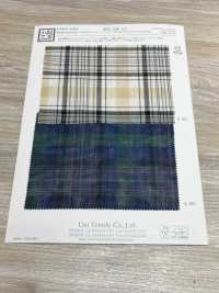 KYC326-D2 T/C 원사 염색 오간자 체크[원단] 우니 섬유(UNI TEXTILE) 서브 사진
