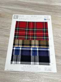 KYC401-W-D1 T/Ry 원사 염색 체크 퍼지[원단] 우니 섬유(UNI TEXTILE) 서브 사진