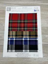 KYC401-W-D2 T/Ry 원사 염색 체크 퍼지[원단] 우니 섬유(UNI TEXTILE) 서브 사진