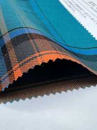 KYC411-D7 T/C 원사 염색 체크 골드 케어[원단] 우니 섬유(UNI TEXTILE) 서브 사진