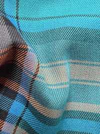 KYC411-D7 T/C 원사 염색 체크 골드 케어[원단] 우니 섬유(UNI TEXTILE) 서브 사진