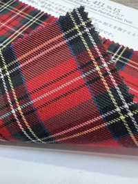 KYC411-D15 T/C 원사 염색 체크 골드 케어[원단] 우니 섬유(UNI TEXTILE) 서브 사진