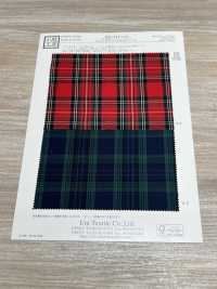 KYC411-D15 T/C 원사 염색 체크 골드 케어[원단] 우니 섬유(UNI TEXTILE) 서브 사진