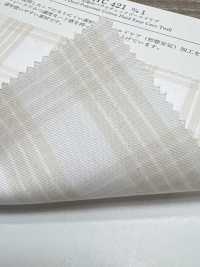 KYC421-D1 T/C 원사 염색 파라카 체크 골드 케어[원단] 우니 섬유(UNI TEXTILE) 서브 사진