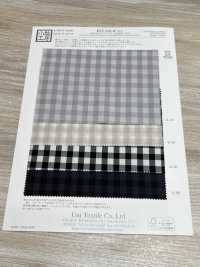 KYC636-W-D1 실 염색 60 타자기 천 오미 표백 넓은 넓은 폭[원단] 우니 섬유(UNI TEXTILE) 서브 사진