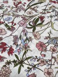 7026-600-3 60 잔디 실 꽃 무늬[원단] 홋코(HOKKOH) 서브 사진