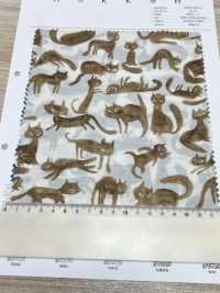 1026-625-2 60 잔디 고양이[원단] 홋코(HOKKOH) 서브 사진