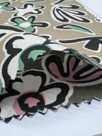 7026-630-3 60 타자기 천 키카 꽃[원단] 홋코(HOKKOH) 서브 사진