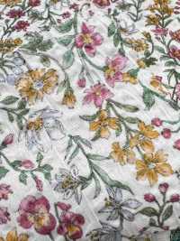 8026-680-3 80 론 미라클 웨이브 이토메 스몰 플라워[원단] 홋코(HOKKOH) 서브 사진