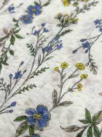 8026-680-4 80 론 미라클 웨이브 스트라이프 플라워[원단] 홋코(HOKKOH) 서브 사진