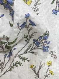 8026-680-4 80 론 미라클 웨이브 스트라이프 플라워[원단] 홋코(HOKKOH) 서브 사진