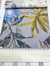 1026-705-1 꽃무늬가 새겨진 리넨 룸스테이트[원단] 홋코(HOKKOH) 서브 사진