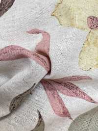 1026-705-1 꽃무늬가 새겨진 리넨 룸스테이트[원단] 홋코(HOKKOH) 서브 사진