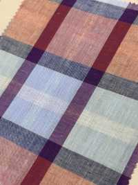 A-8174 리넨 체크[원단] ARINOBE CO., LTD. 서브 사진